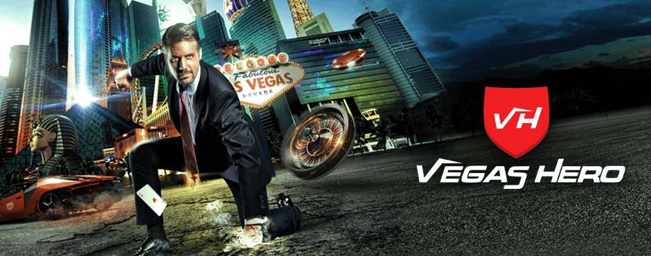 Vegas Hero - huvudlogotyp