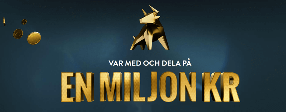Noaccountcasino - 1 miljon kronor