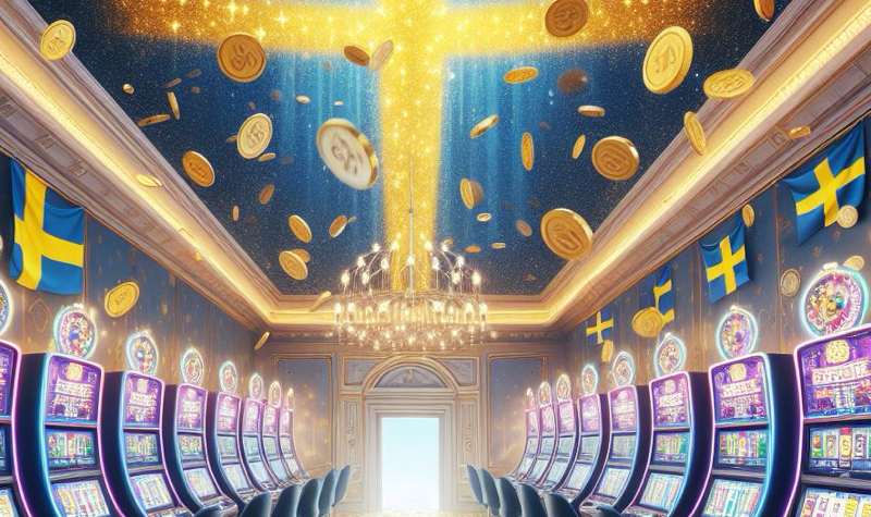 En bild på ett casino med svensk licens 